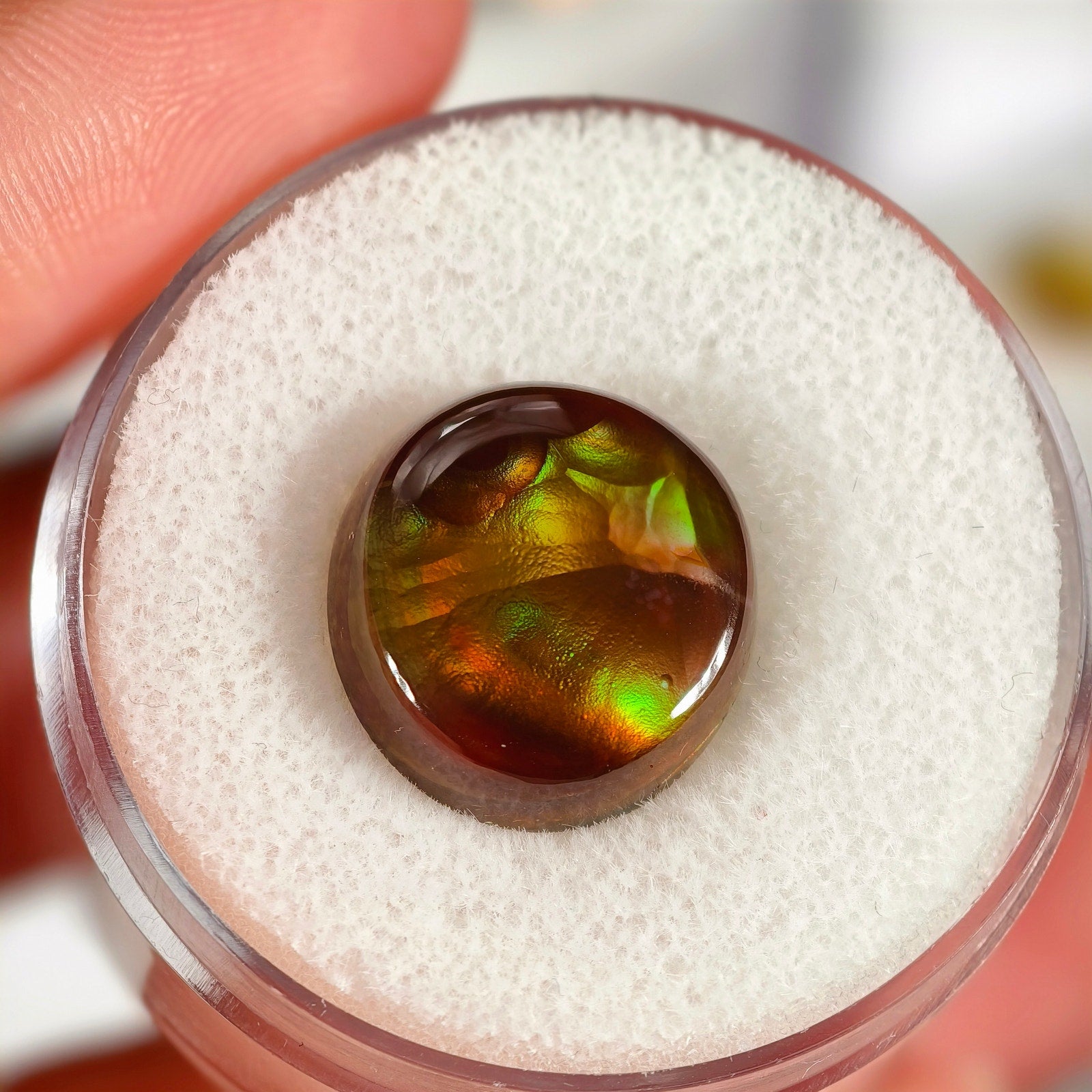 11.55ct High Quality Mexican Fire Agate Gemstone