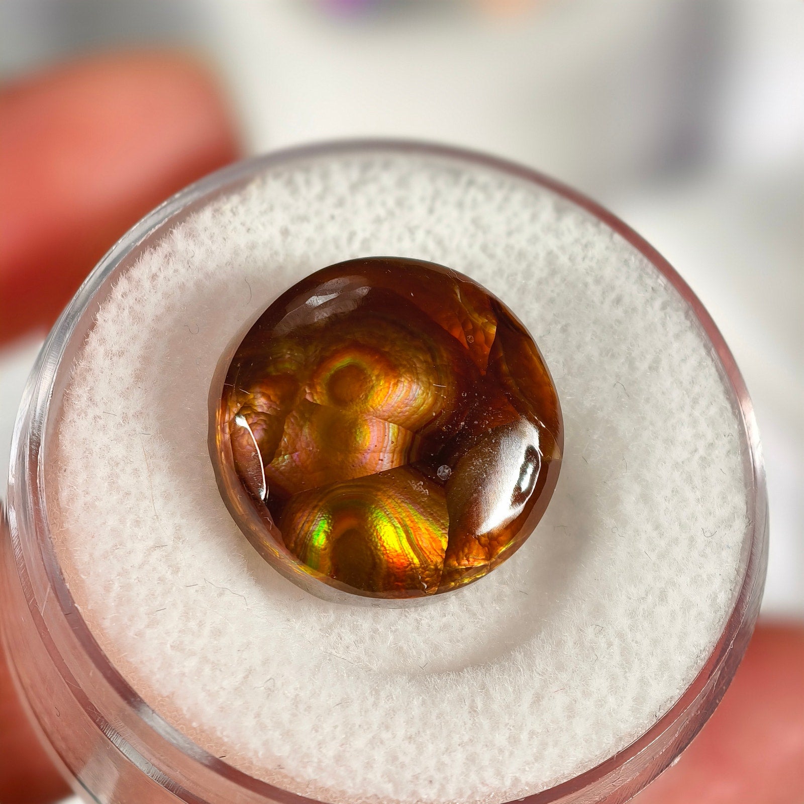 15.45ct High Quality Mexican Fire Agate Gemstone