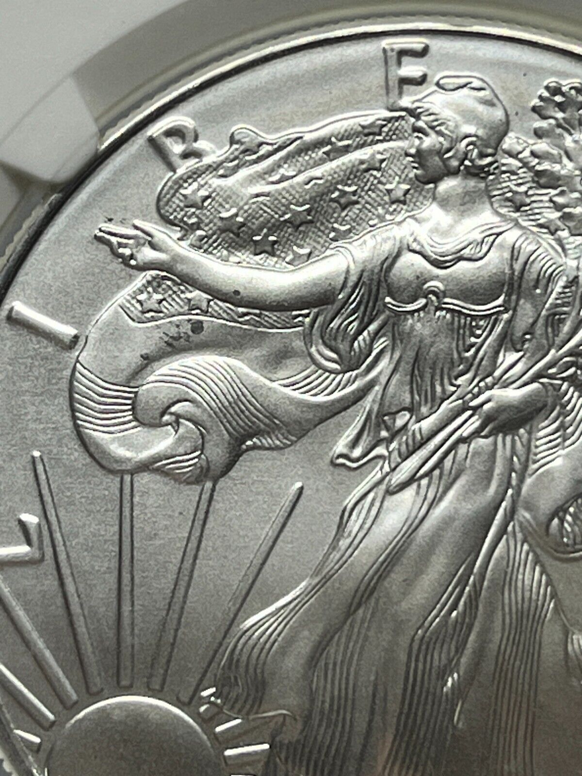 RARE 2020 (P) American Silver Eagle Emergency Production Mint Error MS69/NGC
