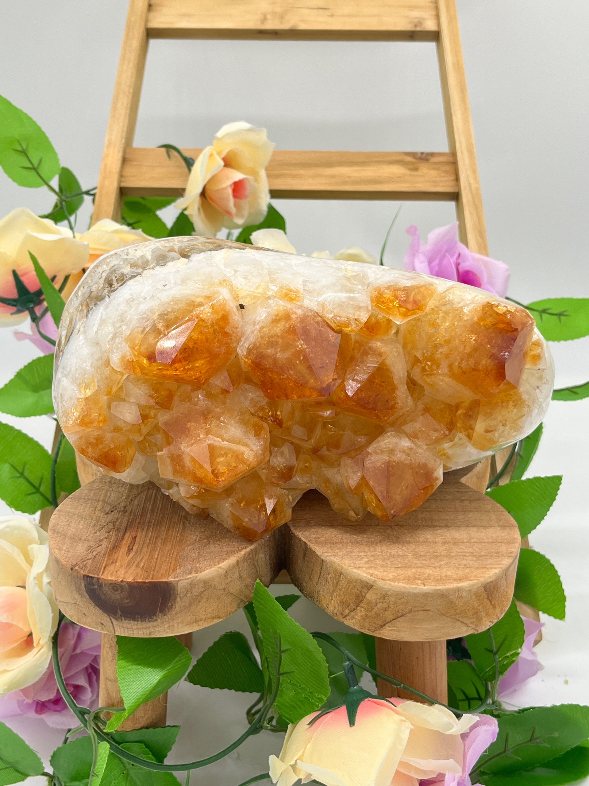 Natural Citrine Rough 8 Pound Crystal