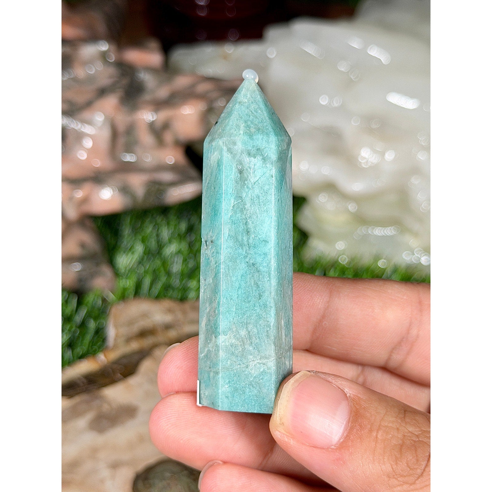 Amazonite Crystal Tower 2.75in 1.6oz