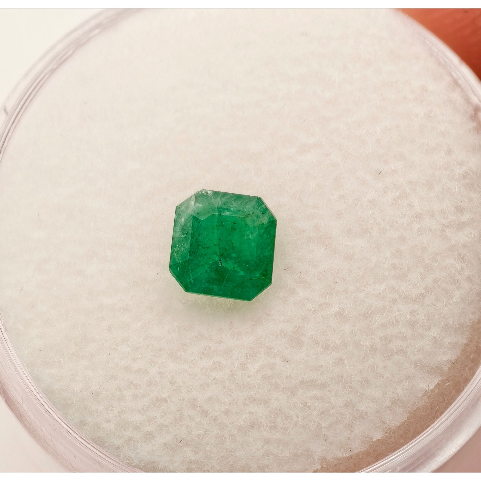 0.60ct Brazilian Emerald Faceted Emerald Cut Gemstone $60 OBO