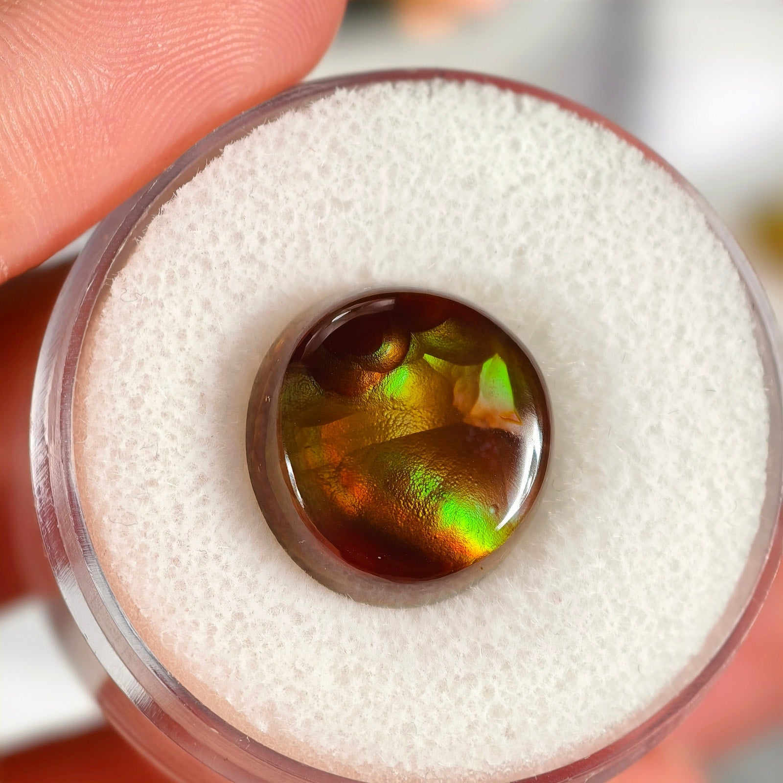 11.55ct High Quality Mexican Fire Agate Gemstone