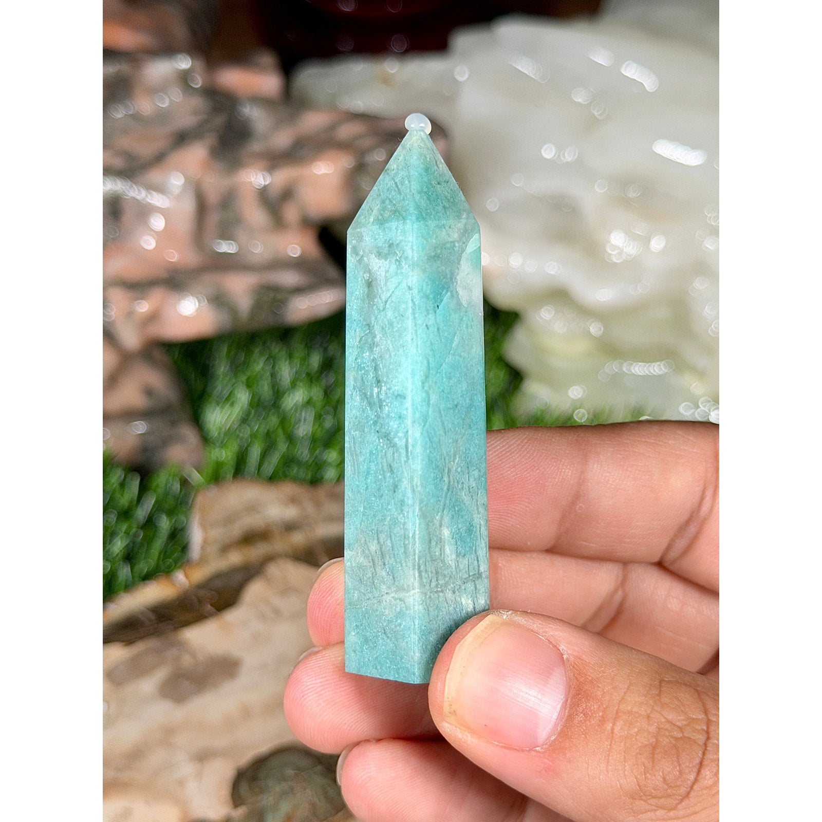 Amazonite Crystal Tower 2.75in 1.6oz