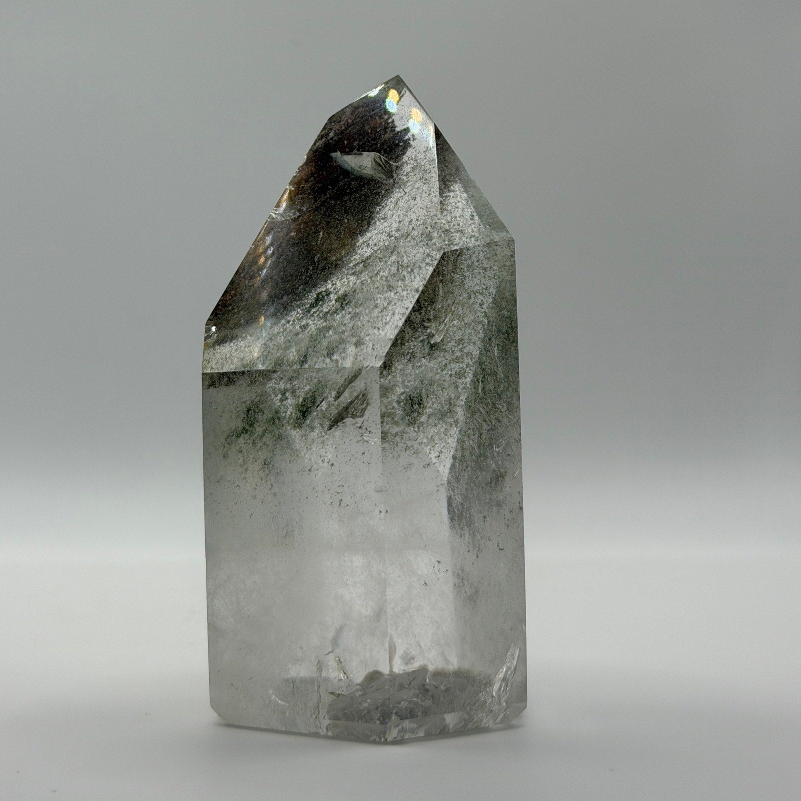 Brazil Garden Quartz Tower 10.7 oz 3.5in Tall