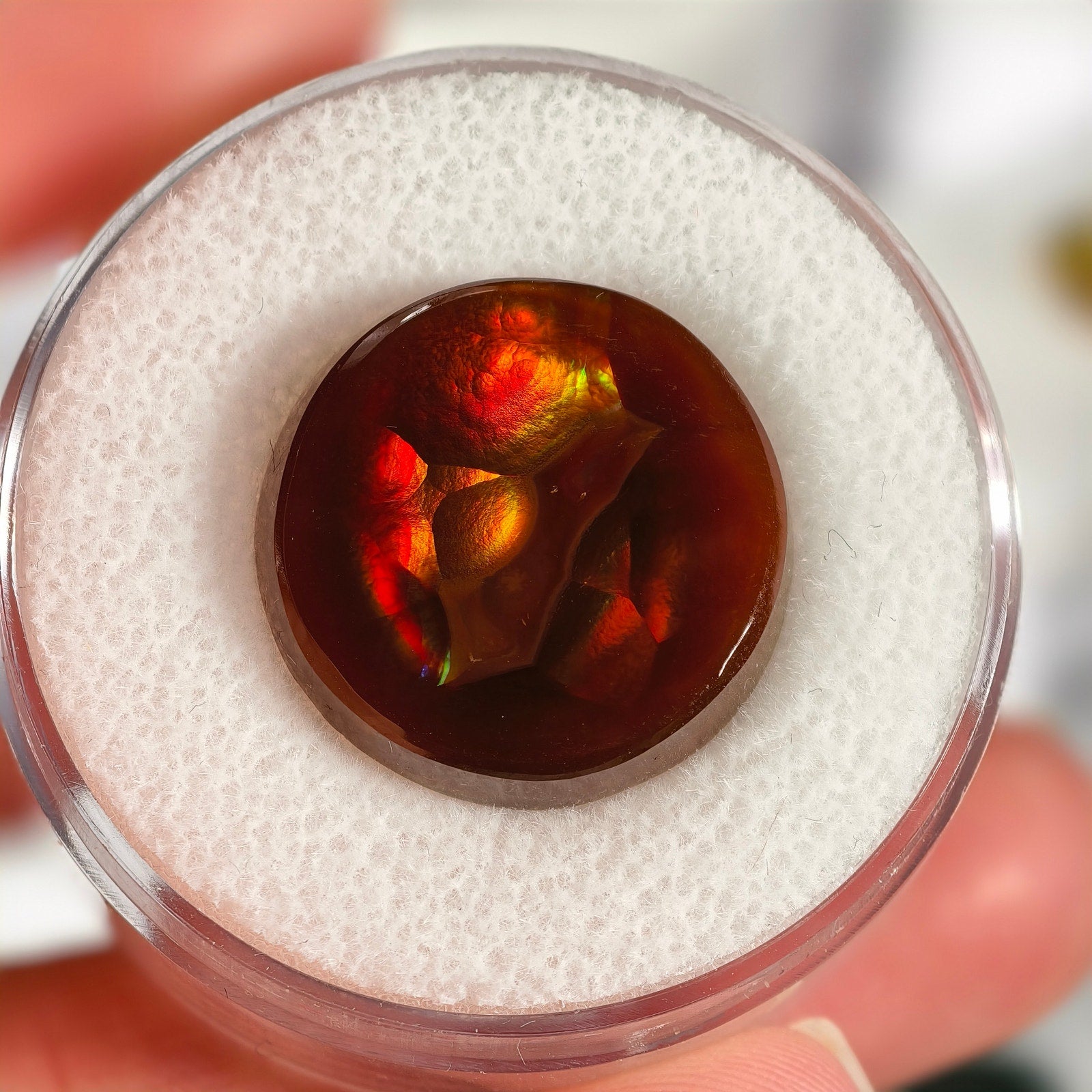 15.00ct High Quality Mexican Fire Agate Gemstone