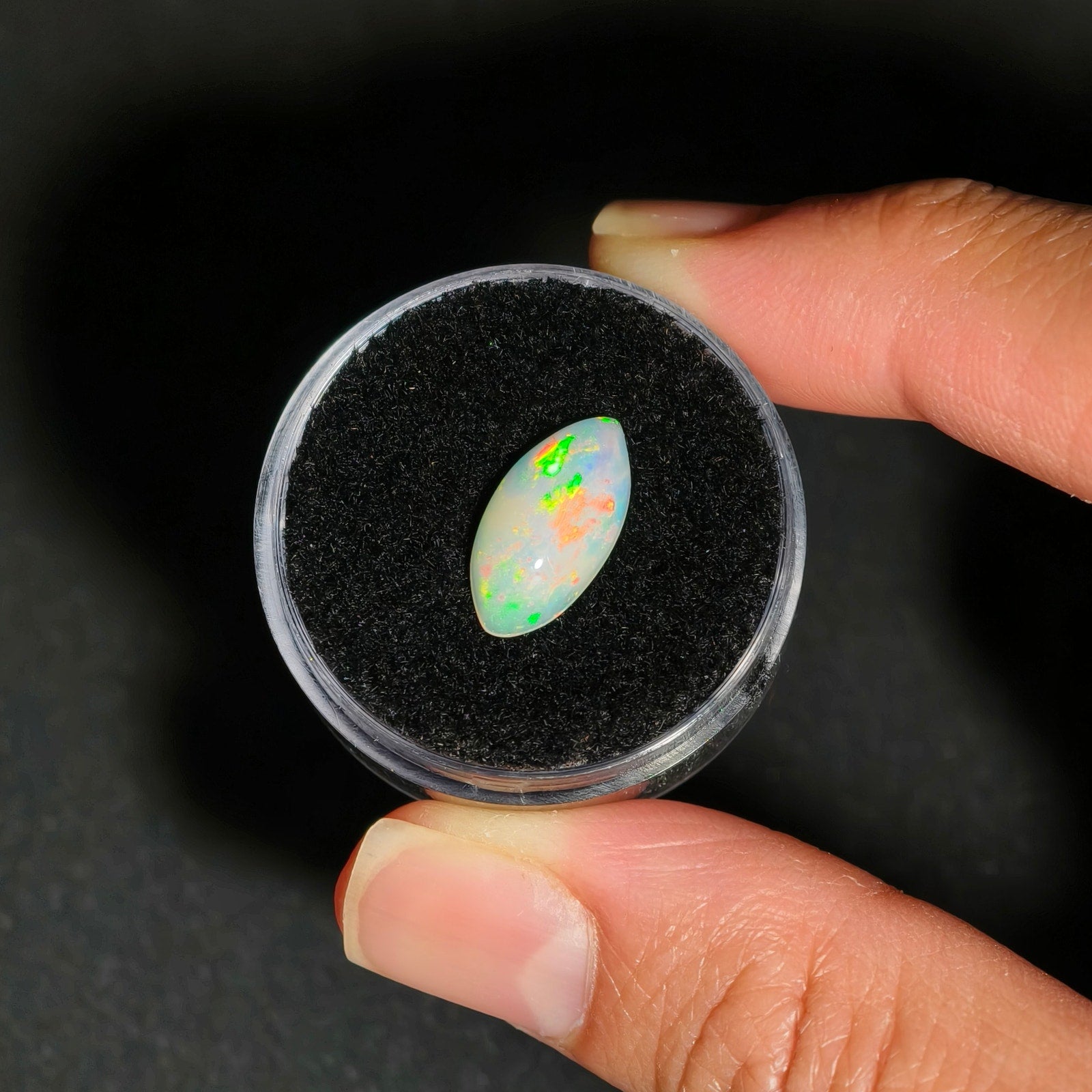 1.75ct Ethiopian Welo Opal Marquise Cabochon