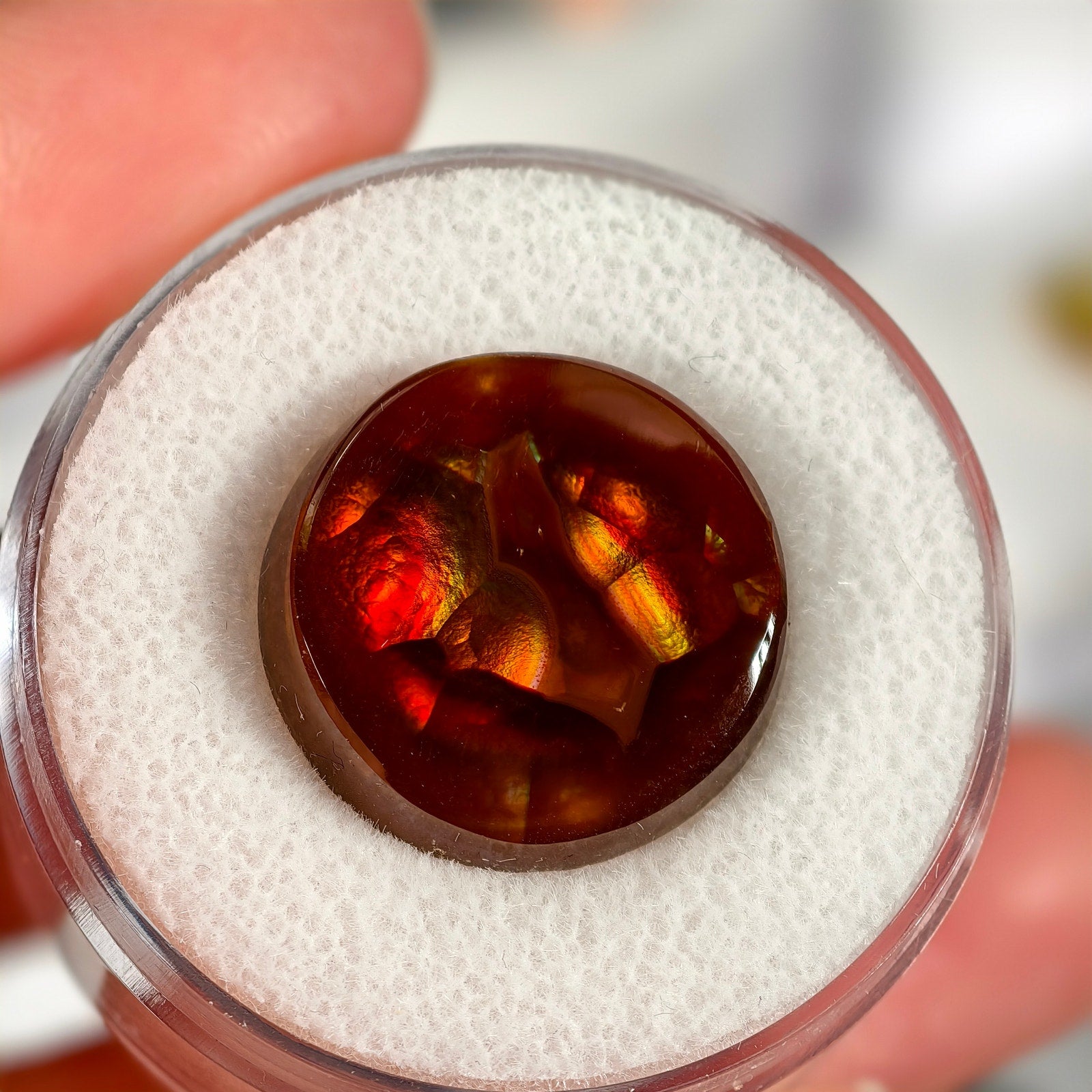 15.00ct High Quality Mexican Fire Agate Gemstone