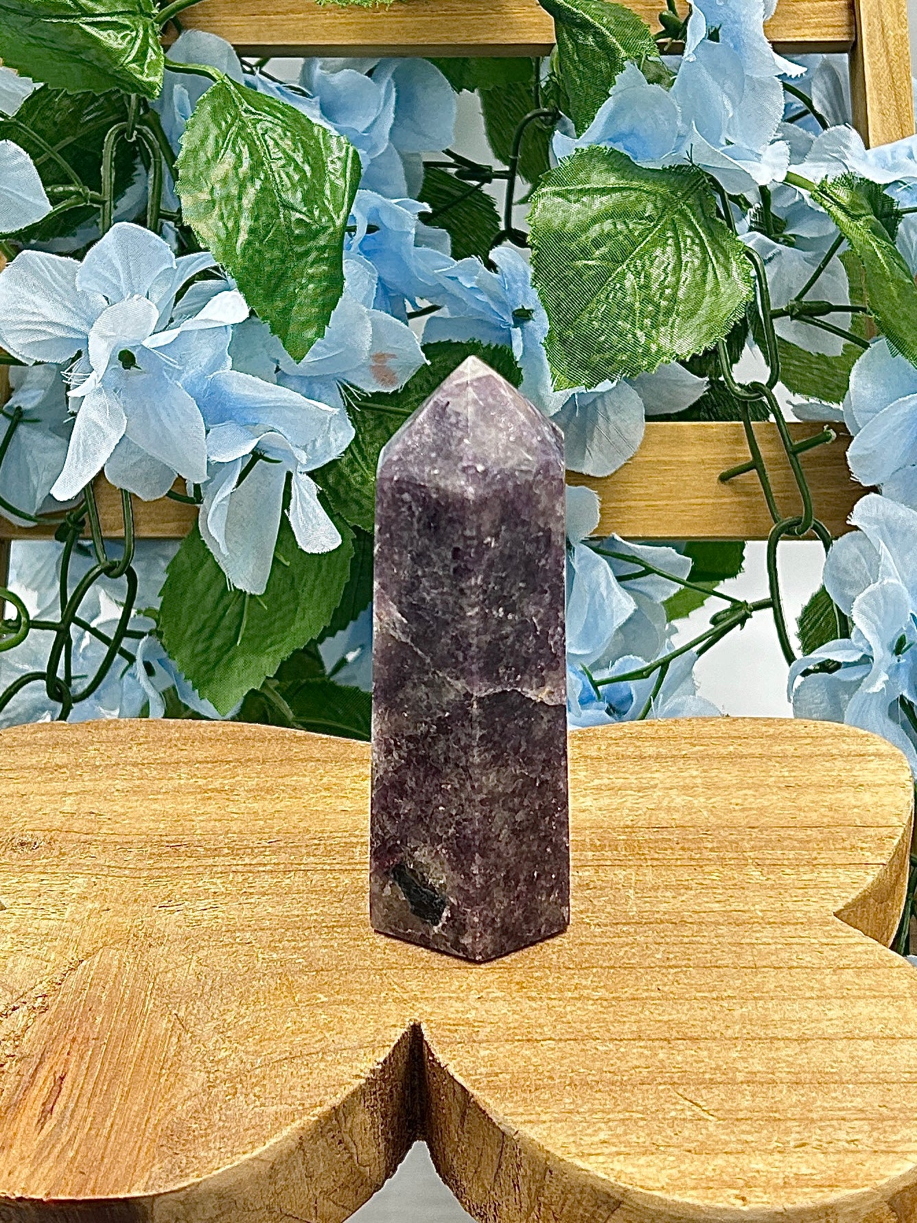 Lepidolite Tower - 276 Gram