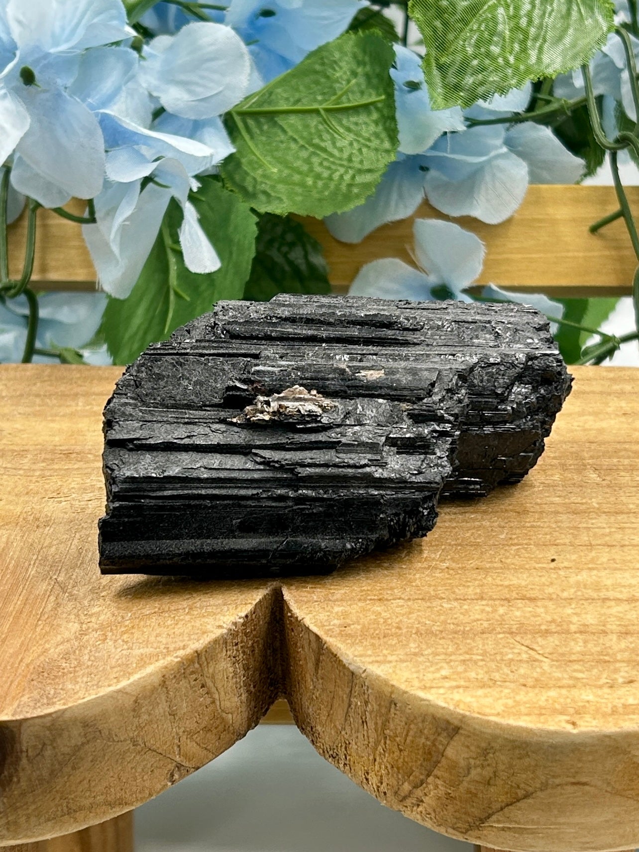 Black Tourmaline Chunk - 324 Gram