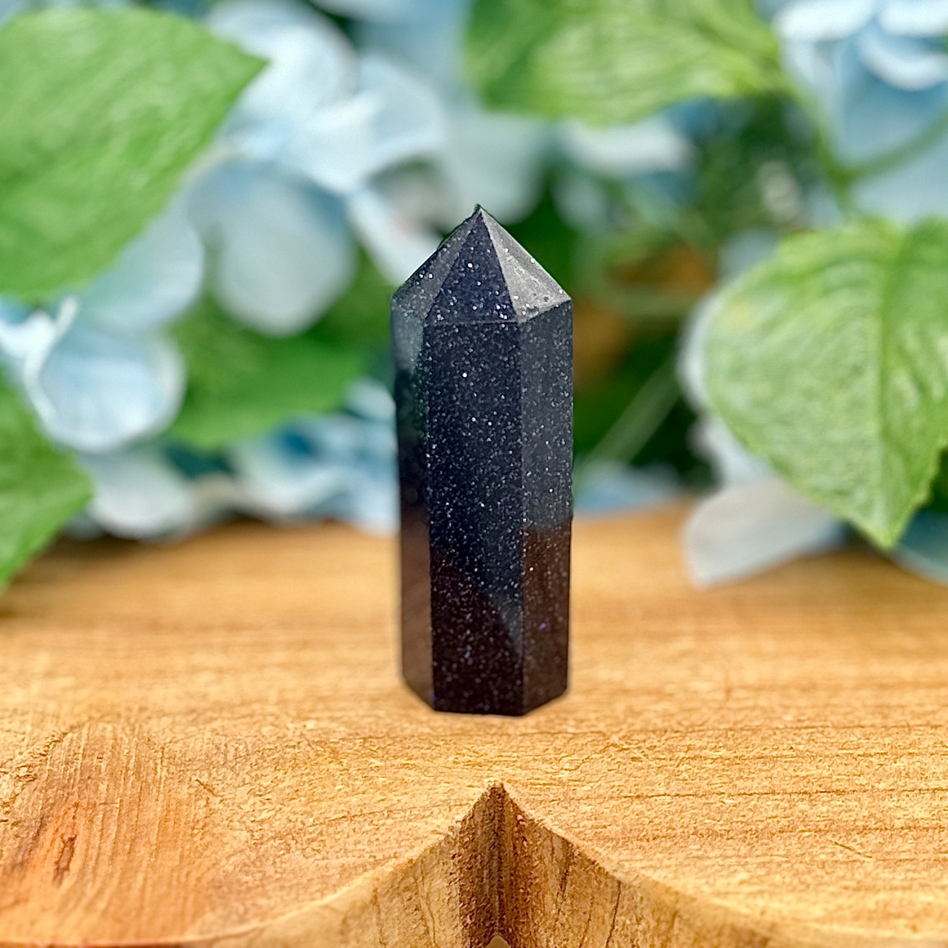 Blue Goldstone Tower - 72 Gram