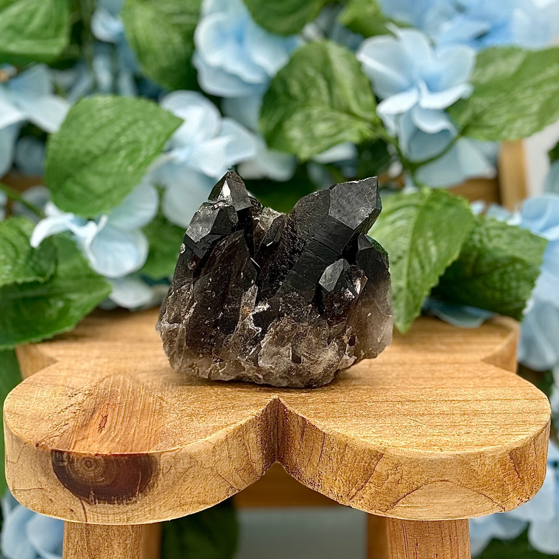 Raw Smoky Quartz Crystal - 348 Gram