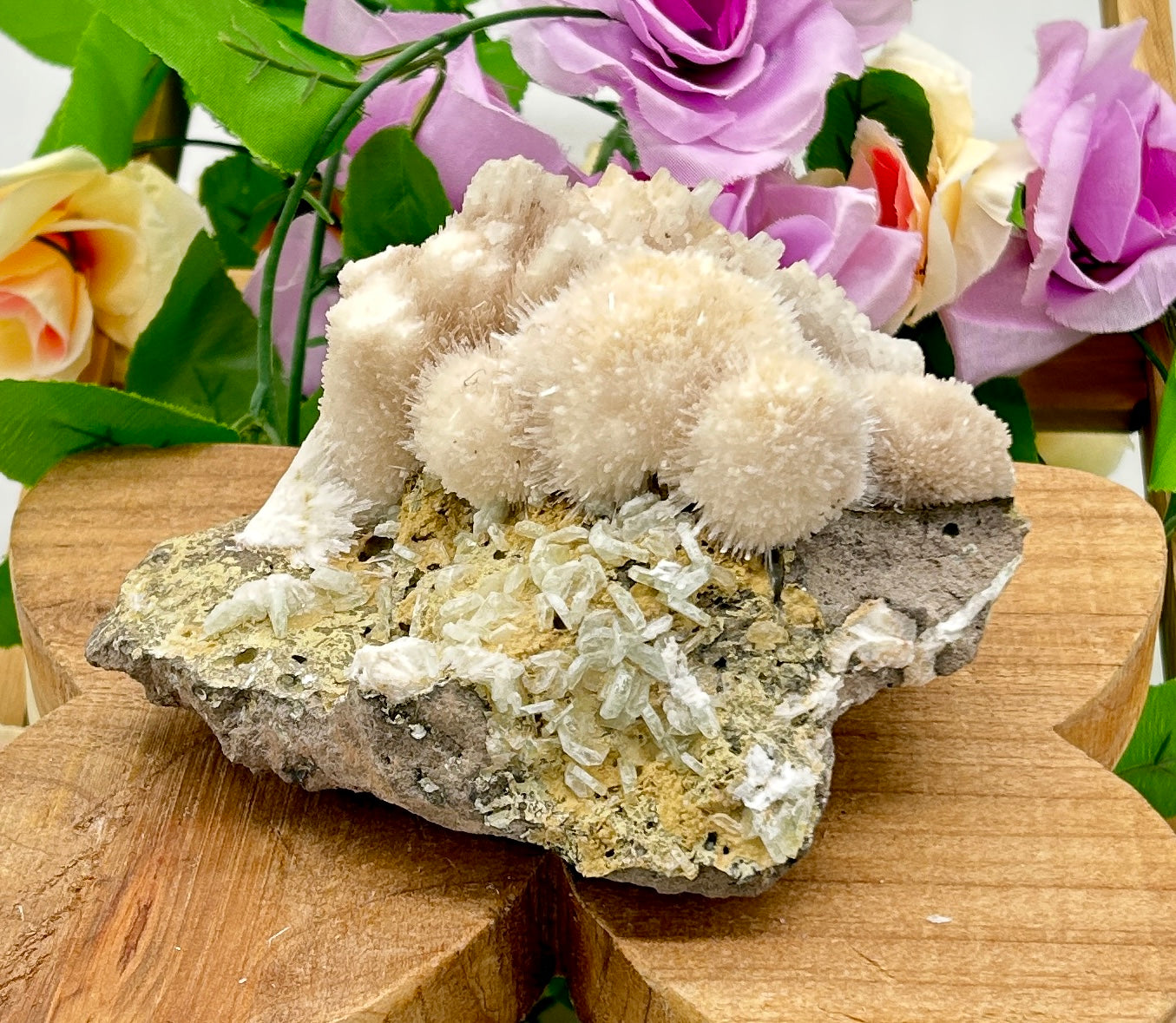 Natrolite Raw Crystal Rough Rock Specimen - 2 Pound 1 Ounce