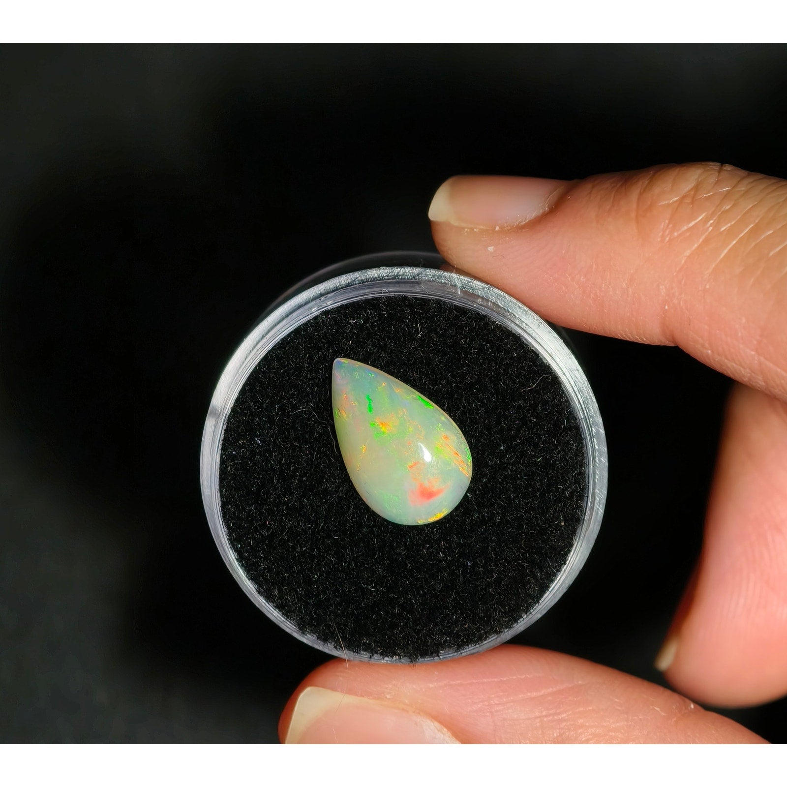 2.35ct Ethiopian Welo Opal Round Cabochon