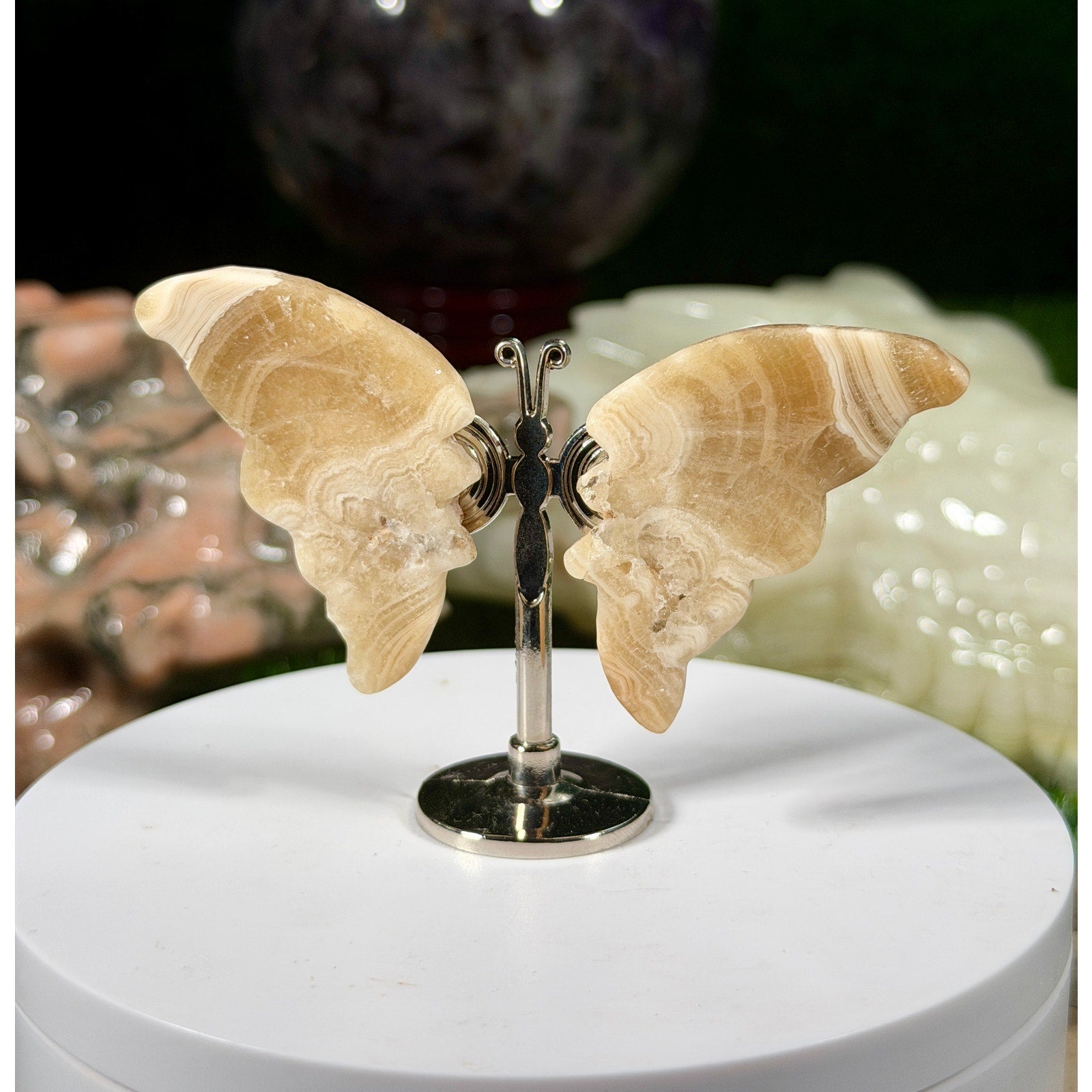 Calcite Crystal Butterfly Wings