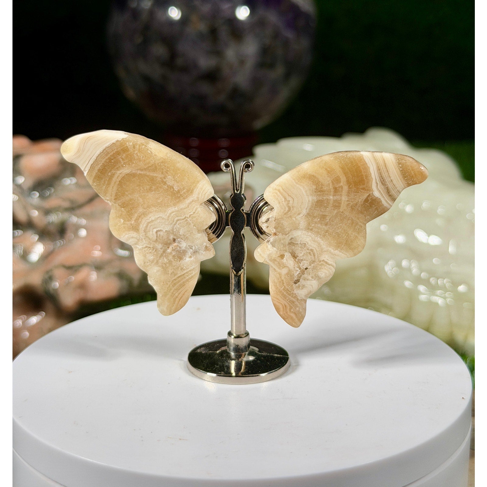Calcite Crystal Butterfly Wings