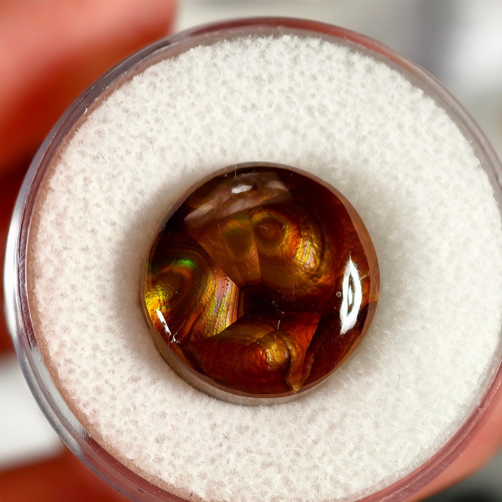 15.45ct High Quality Mexican Fire Agate Gemstone