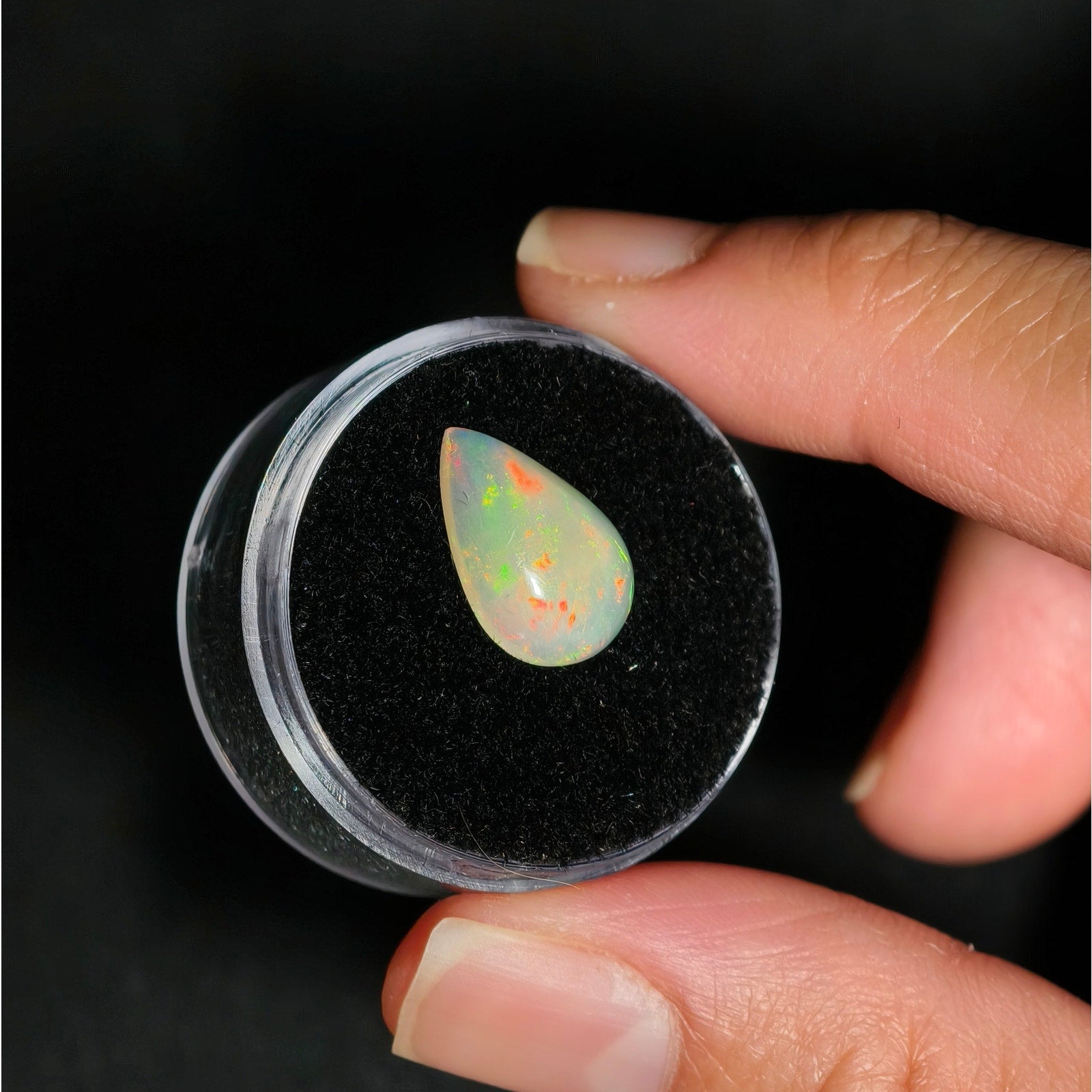 2.35ct Ethiopian Welo Opal Round Cabochon